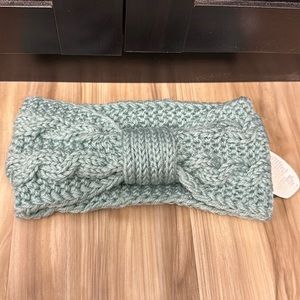 NWT Superstar Accessories Teal Bow Headwarmer